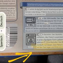 Haben es dann einfach auf den Tisch gestellt und...