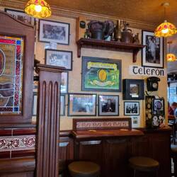 L'histoire du pub sur les murs