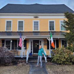Unsere Unterkunft, echt New England Stil