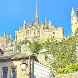 Close view of the Abbey