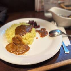 Am Abend gibt es ein japanisches Rindercurry