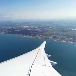 Abflug aus Rom nach Frankfurt