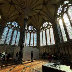 Magna Carta Room-holds one of the four surviving original copies.