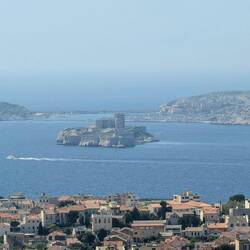 Chateau d'If, the island castle location of Alexander Dumas' the Count of Monte Cristo