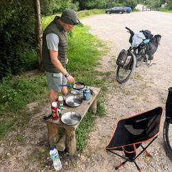 Bratwurst zum Mittag