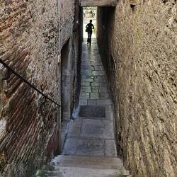 Die Treige de la Cordiere,eine sehr enge Gasse