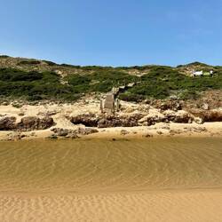 An dieser Stelle musste ich meine Schuhe dann doch noch ausziehen.