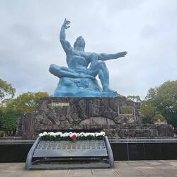 The Peace Park statue