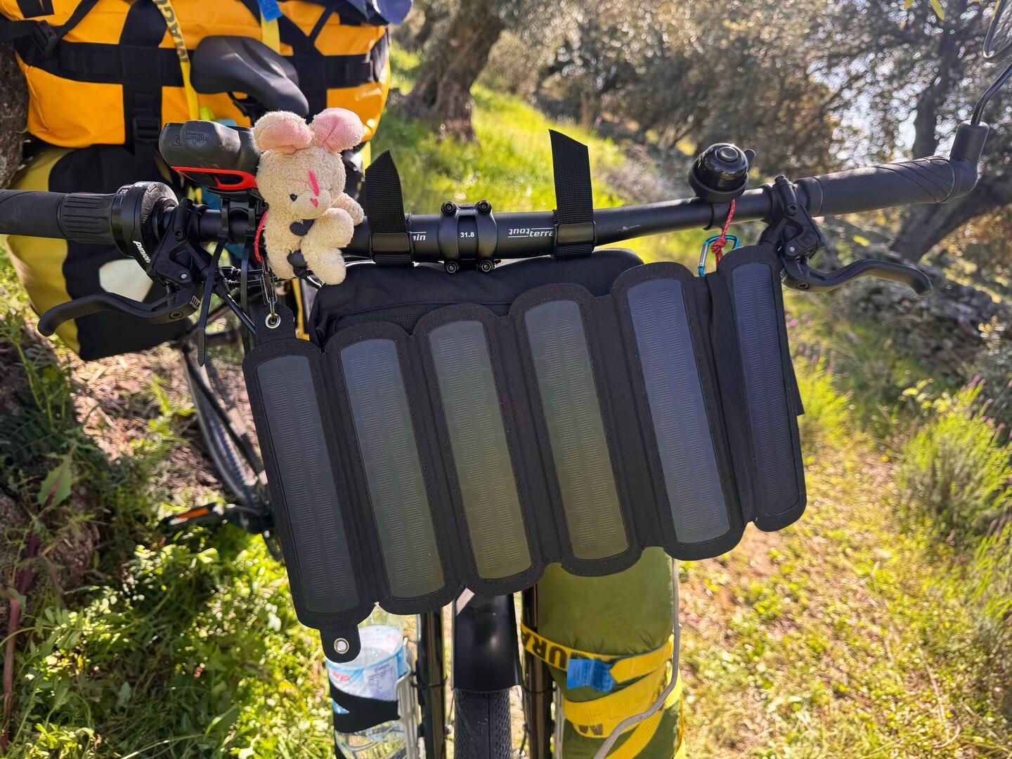 Mein Solarpanel welches ich von Woodee aus Dali geschenkt bekommen habe