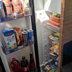 Was alles in den Kühlschrank gepasst hat ist einfach Mega
