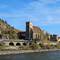 Kirche mit sieben Rössern auf dem Dach
