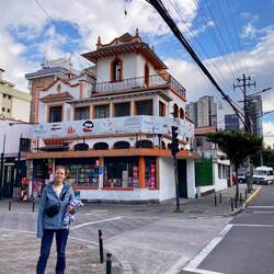 Devant notre appart 😀