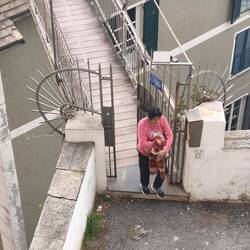 Schwupps ist man draußen.