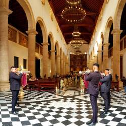 Wedding ceremony, Cartagena Cathedral.