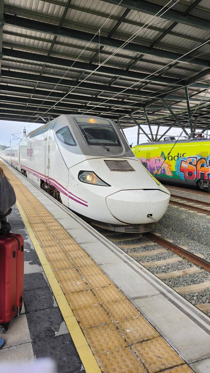 The high speed from Burgos