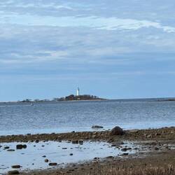 Faro e laguna a nord