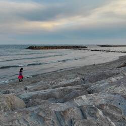 Beine vertreten nach langer Autofahrt