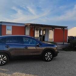 Ankunft bei unserem Mobilheim