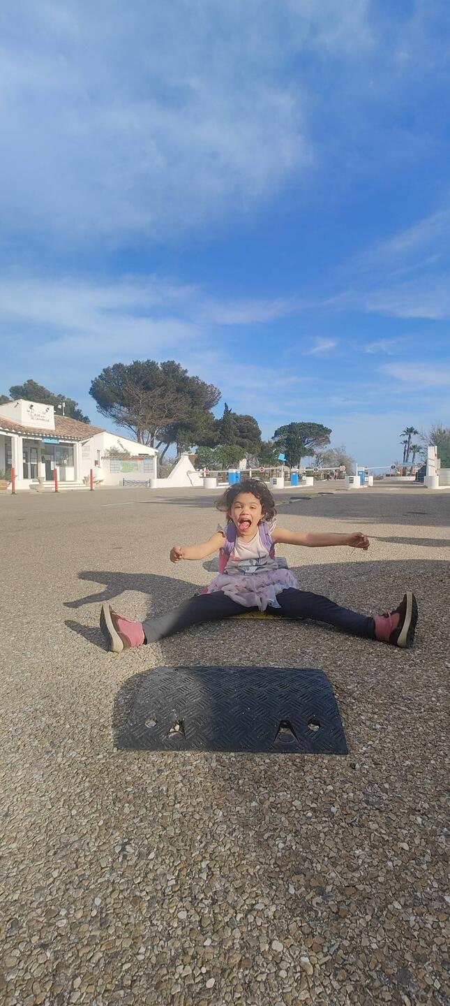 Endlich nicht mehr im Auto sitzen