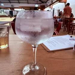 Well deserved drink after a long day