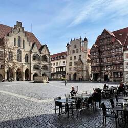 Marktplatz in Hildesheim