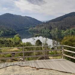 Der Rio Miño bei A Arnoia