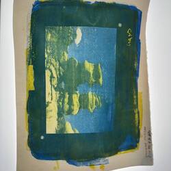 Siamese Twins, cyan and Yellow coats, still needs the magenta layer.