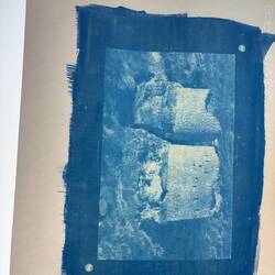 My initial blue image of Twin Towers