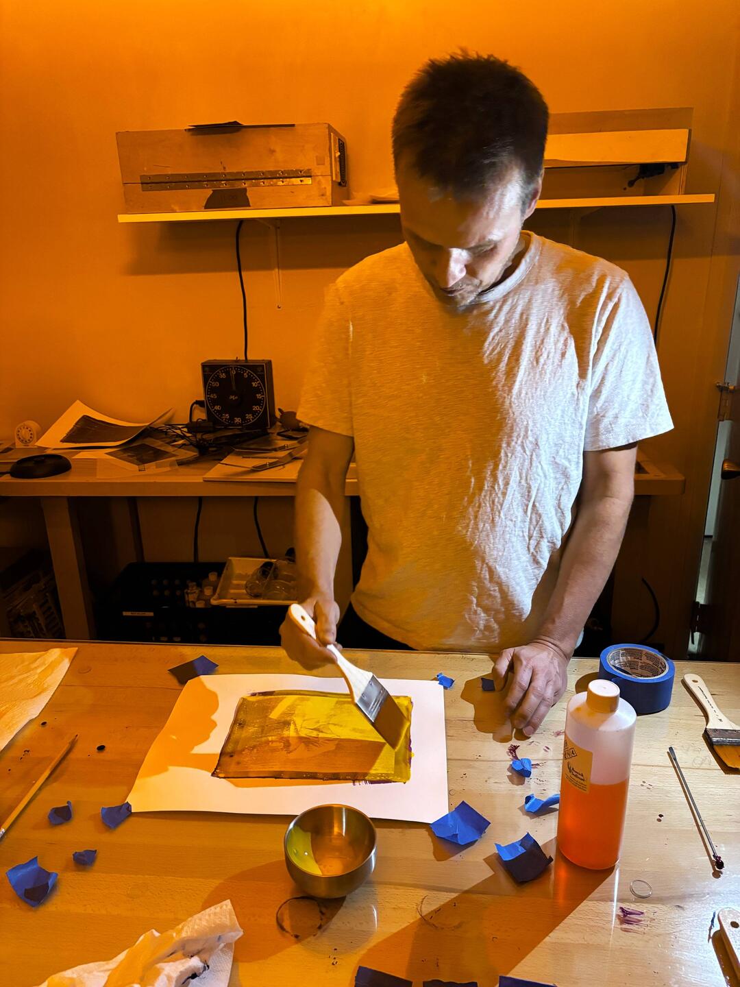 Zoltan doing a yellow over the blue, I think.