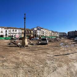 Der grosse Hauptplatz wird komplett neu gestaltet