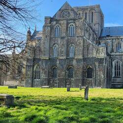 Winchester Cathedral, more than 900 years old