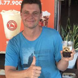 Und dann einen Kaffee in meinem Lieblingscafé.