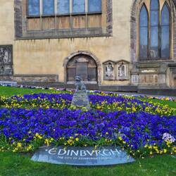 Friedhof vonGreyfriars Kirkyard, nahe Cafè, auf dem einige Namen aus Harry Potter zu finden sind