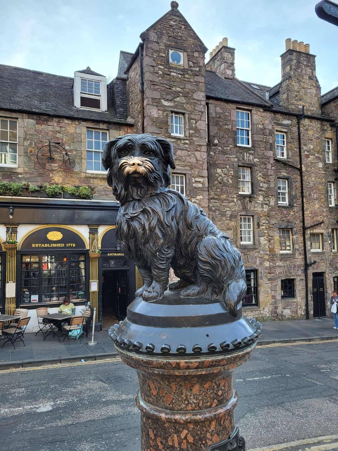 Wenn man an Bobbys Nase fasst, bringt das Glück