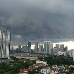 View from our balcony
