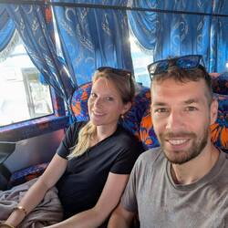 Off to our next destination...