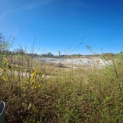 Blick auf den Steinbruch