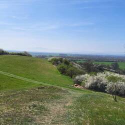 Den Brocken kann man nur ahnen.