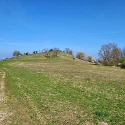 Der Öselberg liegt jetzt hinter uns.