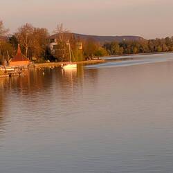 Der See im Abendlicht