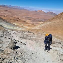 Cerro Toco: Halbi Strecki gschafft. Onde gseht mer de PP.