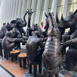 Cool art installation