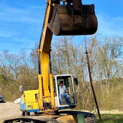 Präzision mit schwerem Gerät