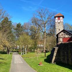 Stadtmauer in Hessisch Lichtenau
