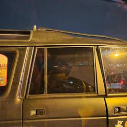 Der hat ihn wohl aufs Dach gelegt in der Wüste 🙄