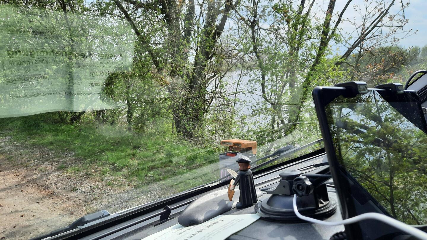 Angekommen und Blick aufs Wasser