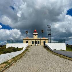 der Leuchtturm an der Ponta da Piedade