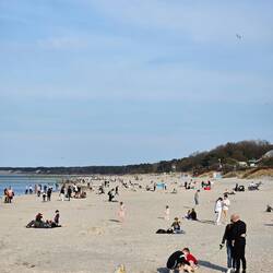 Sommertag am Strand von Ustka
