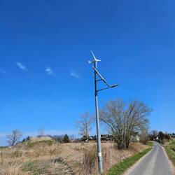 Kabellose Beleuchtungstechnik auf dem Land