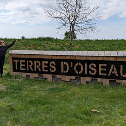 Superbe imitation de l'aigrette par Delphine...